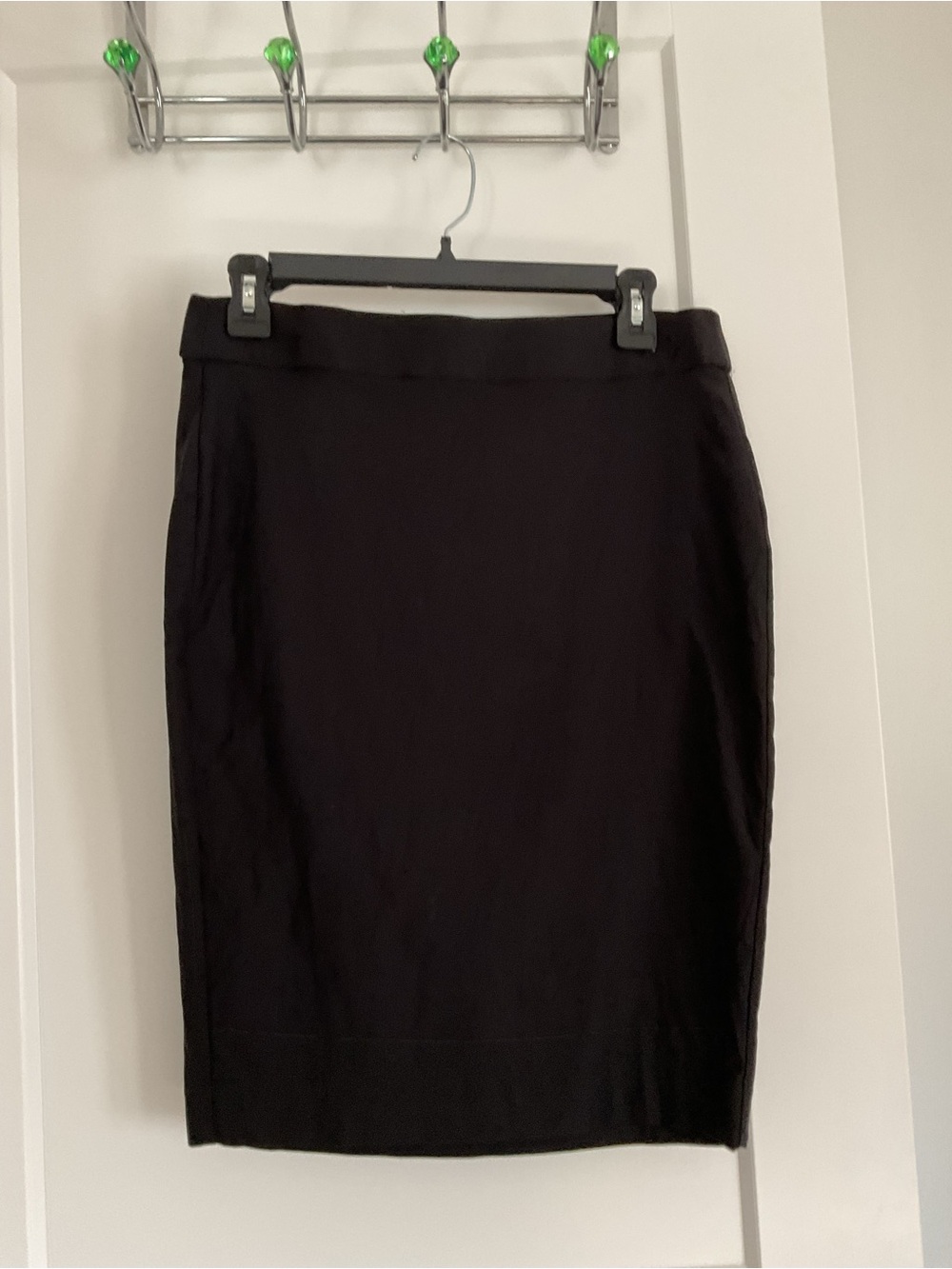 Elle Black Pencil Skirt - Sleek Work Staple